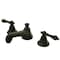Kingston Brass KS4465AL 8" Widespread Bathroom Faucet, Oil Rubbed Bronze KS4465AL - alternate 1